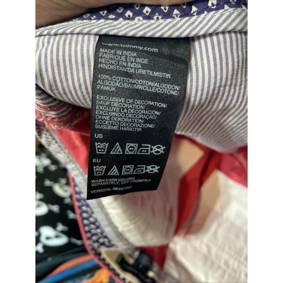 Tommy Hilfiger Women’s Shorts Size 4 Pink Chino Style w/ Pockets & Zip Closure - Picture 7 of 7